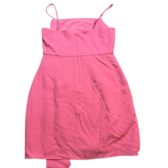 💗 BCBGENERATION 💗 Pink Asymmetrical Cocktail Mini Dress NWT 🎀 Size 2 & 8 - Picture 3 of 4